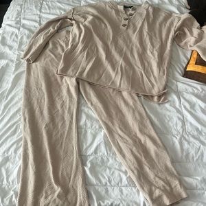 Tan Loungewear set